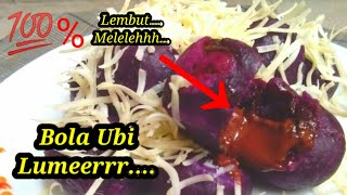 How To Make Melted Sweet Potato Balls  Cara Membuat Bola Ubi Lumer  CHEF AMATIR [upl. by Blinnie869]