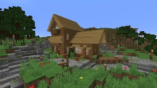 MINECRAFT  Town Design Part 8  Another Building Goes Up [upl. by Ogdon]