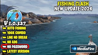 Fishing Clash Mod Apk v10327 New Update 2024  No Password [upl. by Hilar]