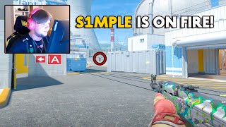 S1MPLE is Ready to comeback M0NESY incredible Amazing AWP Shots CS2 Highlights [upl. by Uttasta]