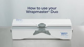 USAHow to use a Wrapmaster Duo dispenser [upl. by Dituri]