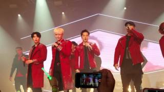 Fancam GOT7 FLY IN NYC DAY 2Put them UpTurn Up The MusicGirls Girls girls [upl. by Drucy]