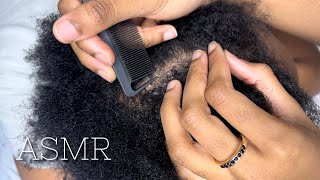 ASMR Scalp Scratching to help you relax💆🏽‍♀️✨ [upl. by Frum]