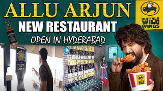 Allu Arjun New Restaurant Open In Hyderabad  B DUBS Restaurant  iDreambusiness [upl. by Veal]