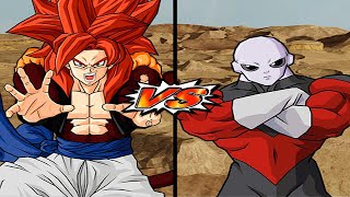 SSJ4 Gogeta Super Saiyan 4 VS Jiren [upl. by Dhaf706]