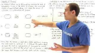 Delocalization Energy of Benzene [upl. by Arrim]