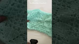 Canesú de grannys cuadrados tumundocrochet crochet [upl. by Atinniuq]