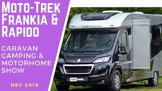 NEC Motorhome Show  MotoTrek Frankia amp Rapido [upl. by Craig]