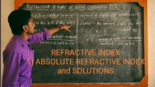 PART2REFRACTION OF LIGHT IN PLANE SURFACES [upl. by Salkin]