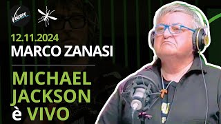 Marco Zanasi quotMichael Jackson è vivoquot  La Zanzara del 12112024 [upl. by Rodd]