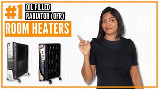 ⚡Best Room Heater for home in India  Oil Filled Radiator OFR heater  Havells Usha Bajaj Glen [upl. by Kloster]