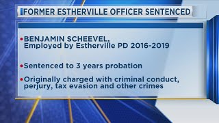 Former Estherville Officer Sentenced [upl. by Domineca]