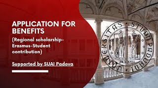 Application for Regional scholarshipStudent contribution at University of Padova 2022 [upl. by Deeanne68]