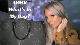 ASMR • What’s In My Bag • Clicky Whispering [upl. by Treb431]