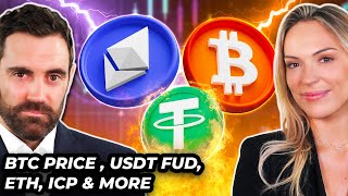 Crypto News Ethereum Tether FUD BTC ICP SEI amp MORE [upl. by Scully358]