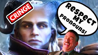 Dragon Age The Veilguards Wokeness Gets Roasted On The Internet [upl. by Ransom]