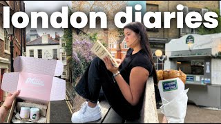 🇬🇧 UNE JOURNEE À HAMPSTEAD unboxing milia matcha self care  london diaries  daily vlog [upl. by Nennahs]