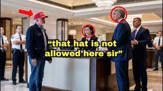 Hotel Reception Refuses To Check In Republican Man For Wearing MAGA Hat Unaware He Owns the Place [upl. by Ahseya162]