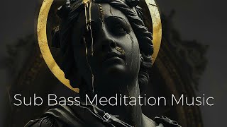 Sub Bass Meditation amp Healing Body 😴 Stop Stress amp Overthinking  Sleep Music Stress Relief [upl. by Yvel]