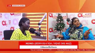 LIVE AkomaMuNsem with Maa Akos  21st December 2023 [upl. by Stephie]