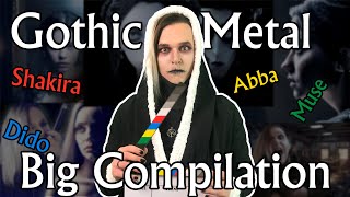 GOTHIC METAL PLAYLIST  50 Minutes Of Goth Metal Music By Element 14 [upl. by Akiemahs]