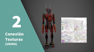 ¿Cómo EXPORTAR y CONECTAR UDIMS de SUBSTANCE PAINTER a MAYA 📦💯👉💥👈 [upl. by Enirtak]