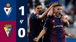 RESUMEN  SD Eibar VS Cádiz CF  2425 [upl. by Yajet470]