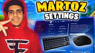 FaZe Martoz NEW SETTINGS In Chapter 5 UPDATED SENS [upl. by Iffar]