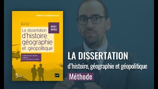 Méthodologie de la dissertation d’histoire géographie et géopolitique  Florian Louis [upl. by Kenway]