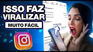 COMO VIRALIZAR RÁPIDO no REELS do INSTAGRAM PASSO A PASSO 2024 [upl. by Edaw]