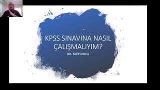 KPSS SINAVINA NASIL ÇALIŞMALIYIM UZMANINDAN DİNLEYELİM [upl. by Maurili]