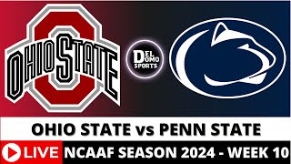 OHIO STATE VS PENN STATE LIVE 🏈 NCAAF COLLEGE FOOTBALL PlaybyPlay  Week 10  NOV 2 2024 [upl. by Shaughn566]