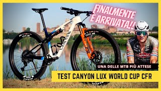 TEST CANYON LUX WORLD CUP CFR TEAM HO PROVATO LA NUOVA BICICLETTA DI MATHIEU VAN DER POEL [upl. by Gall]