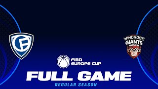 Fribourg Olympic v Windrose Giants Antwerp  Full Basketball Game  FIBA Europe Cup 202425 [upl. by Amsirak232]