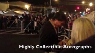 Ezra Miller signing autographs for fans [upl. by Nihs]