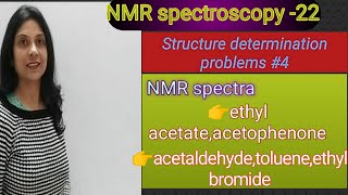 proton NMR spectroscopystructure determination interpretation of NMR spectra of organic molecule [upl. by O'Gowan]