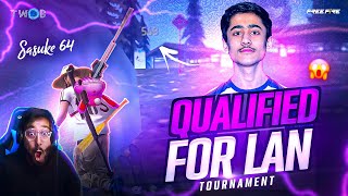 QUALIFIED for LAN Tournament🦅🚨4 Finger🖖🏻 Tournament gameplay👽😻TWOB🩵 [upl. by Mareah]