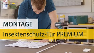 Montage InsektenschutzTür PREMIUM von Schellenberg [upl. by Figueroa403]