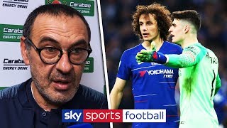 quotIt was a big misunderstandingquot  Maurizio Sarri speaks on Kepa substitution incident [upl. by Mallorie628]