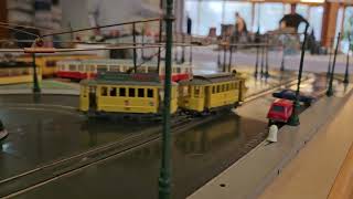 TrixRivarossi Tram bei den Kaltenberger Modellbahntagen [upl. by Ainoyek]