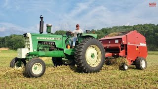 TRACTORS at Work OLIVER 1855 [upl. by Rinum905]