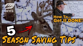 Save Your Deer Season With These Tips [upl. by Anihsak584]