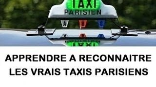 Reconnaitre les vrais Taxis parisiens [upl. by Lah221]