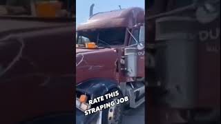 Why proper strapping truck loads [upl. by Anivram]