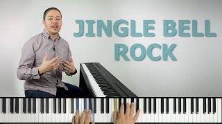 How to play Jingle Bell Rock on the piano  Playground Sessions [upl. by Yttik]