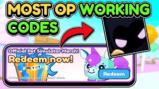 😱NEW UPDATE CODES IN PET SIMULATOR X UPDATE ROBLOX PET SIMULATOR X UPDATE CODES [upl. by Loomis]