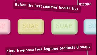 Reuterina Femme Campaign  Below the belt summer health tip [upl. by Reinhold]