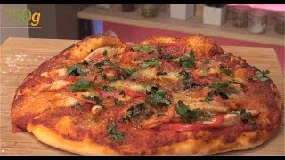 Recette de Pizza au poulet  750g [upl. by Hafler]