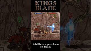 Kings Blade  Coop 3 players shorts screenshotsaturday indiegames [upl. by Rives31]