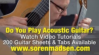 Guitar Sheets amp Tabs  Tutorial Videos at SorenMadsencom [upl. by Godden160]